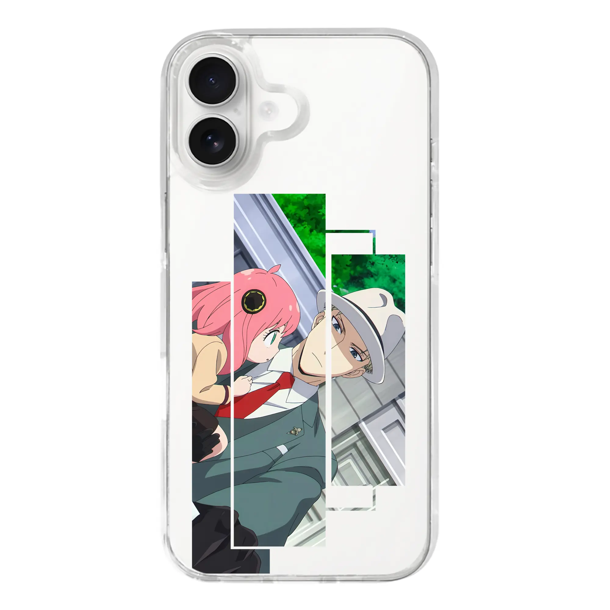 スパイファミリー グッズ,ロイド・フォージャー（Loid Forger） - iPhone 17シリーズ 透明スマホケース – 薄型・耐衝撃・精密フィット保護カバー